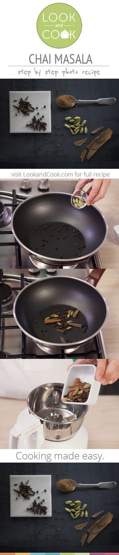 three pans are stacked on top of each other with the words cooking made easy