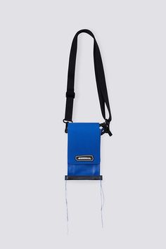 ADER AderSpace # Shop # Functional Blue Rectangular Pouch, Blue Rectangular Functional Pouch, Functional Blue Rectangular Phone Bag, Functional Mobile Pouch, Bags 2022, Editing Pictures, Seat Belt, Kate Spade Crossbody, Shoulder Strap