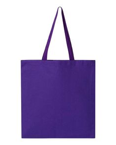 a purple shopping bag on a white background