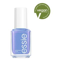 over a thousand nuanced colors, essie original nail polish takes from the latest fashion and cultural trends to make your manicure possibilities endless. Essie salon-quality nail polish, vegan, periwinkle blue, You Do Blue, 0.46 fl oz; Essie nail color 766 You Do Blue - periwinkle blue nail polish with a violet iridescence finish Glossy shine nail polish; Salon-quality nail color formula for flawless coverage and glossy shine Even, professional application; Exclusive easy-glide brush for quick, Essie Nail Colors, Pretty Nail Polish, Organic Groceries, Vegan Nail Polish, Shine Nails, Blue Nail Polish, Blue Nail, Essie Nail, Wine And Liquor