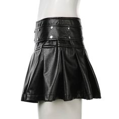 Please refer to our sizing chart for a guideline when choosing a size. 5 business days order processing time. 70% polyester 30% PU Individual Size Chart: Unit: cm Size S Size M Size L Waist 70 74 78 Hips 88 92 96 Length 29.5 30.5 31.5 Punk Pleated Mini Skirt For Club, Punk Style Pleated Mini Skirt For Club, Punk Style Fitted Skirt With Zipper Closure, Fitted Punk Skirt With Zipper Closure, Punk Style Mini Skirt With Zipper For Party, Punk Mini Skirt With Zipper Closure For Party, Punk Style Party Mini Skirt With Zipper Closure, Punk Style Mini Skirt With Zipper Closure For Party, Punk Style Pleated Fitted Mini Skirt