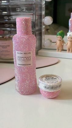 Bedazzle Skincare, Bedazzled Skincare And Makeup, Bedazzled Makeup Products, Bedazzled Skincare, Bedazzling Things, Bedazzled Makeup, Things To Bedazzle, Bedazzled Things, Bedazzling Ideas