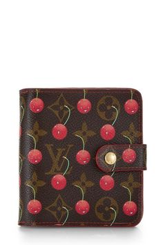 Louis Vuitton Takashi Murakami, Pre Owned Louis Vuitton, Canvas Wallet, What Goes Around Comes Around, Takashi Murakami, Compact Wallet, Vintage Louis Vuitton, Japanese Artists, Luxury Vintage