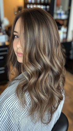 🌈 Explore the beauty of dark dimensional hair for brunettes with these 10 trendy looks to try! From glossy finishes to soft balayage, discover how to enhance your natural color and add dimension. Get ready to shine this season! #DarkHair #BrunetteTrends #HairInspo #DimensionalLooks #BrunetteGoals #HairTransformation #ColorfulHair #Hairstyles #HairIdeas #BrunetteVibes Dark Brown Lowlights In Brown Hair, Brown Lowlights And Highlights, Dark Brown Light Highlights, Dark Hair With Brown Lowlights, Light Brunette Lowlights, Low Light Highlights On Brown Hair, Dark Brown With Subtle Highlights, How To Add Dimension To Dark Brown Hair, Cool Brown With Highlights