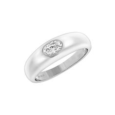 A classic timeless style makes this ring bold in its simplicity. We made it ultra-light so that nothing is weighing you down. Material 925 Sterling Silver. Cubic Zirconia. Nickel free. Suitable for sensitive skin. Quantity & Measurement For 1 ring only US size: 5, 6, 7, 8 and 9 * Rings for layering purposes only. Sold separately Hammered Band, Timeless Classic Style, Dome Ring, Bezel Ring, Silver Stacking Rings, Twist Ring, Gold Ring Stack, Gold Band Ring, We Made It