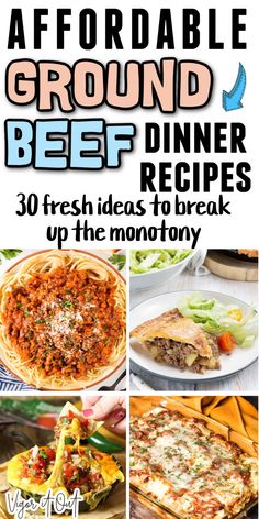 the ultimate guide to ground beef dinner recipes