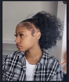 Amazing Braids, Sleek Braided Ponytail, High Ponytail Hairstyles, Weave Ponytail Hairstyles, Braided Hairstyles For Black Women Cornrows, Quick Natural Hair Styles