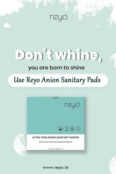 Reyo is the First 5 in 1 Features Premium Anion Sanitary Napkins in India. We’re Providing Organic Sanitary Pads at an Affordable Price. Organic Sanitary Pads, Napkins, India