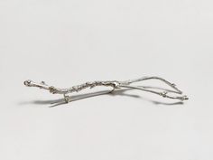 Botanical Brooch Sterling Silver Handmade Twig Pin Silver - Etsy Modern Sterling Silver Brooch For Gift, Contemporary Art Jewelry, Modern Botanical, Art Jewelry Contemporary, Handmade Gifts For Her, Botanical Jewelry, Casual Date, Minimalist Modern, Everyday Jewelry