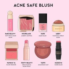 Acne, skincare routine, makeup look, makeup tutorial Makeup Contouring, Makeup Bag Essentials, Makeup Artist Tips, Makeup Needs, Makeup Obsession