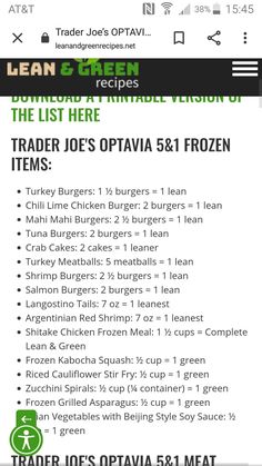 the menu for trader joe's ottawa