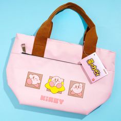 Kirby Kitchenware, Cute Large Capacity Lunch Bag For Travel, Cute Portable Lunch Bag For Everyday Use, Bags Wishlist, Kawaii Bags, Cute Looks, Aesthetic Bags, Ice Packs, Nintendo Characters