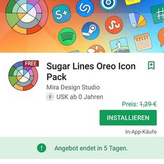 the sugar lines oreo icon pack is here