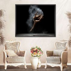 Gymnastic Dance Wall Art will give a dynamic look to any room. This beautiful canvas print is a reminder to dance to the beats of life and follow your passions. Dance Artwork, Dance Wall Art, Dance Photography, Wall Art Elephant, Photography Wall Art, Art Elephant, Gymnastics, Art Photography, Canvas Print