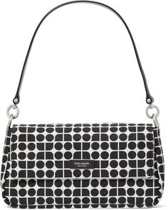 Kate Spade New York Noel Printed Fabric Convertible Crossbody New York Noel, Fabric Purse, Convertible Crossbody Bag, Back Bag, Crossbody Messenger Bag, Kate Spade Handbags, Black Crossbody, Signature Logo, Kate Spade New York