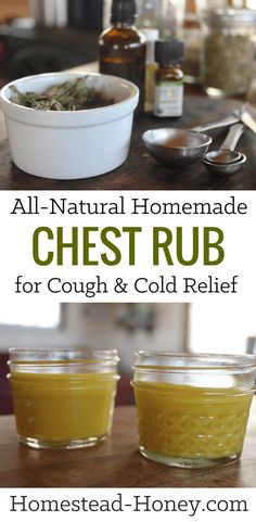 homemade cold relief chest rub Homemade Chest Rub, Chest Rub, Cold Relief, Rub Recipes, Natural Cold Remedies, Cold Home Remedies, Cough Remedies