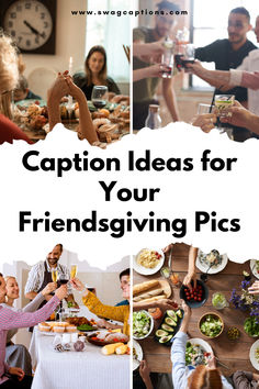 Discover the ideal caption ideas for your friends this Thanksgiving, featuring a variety of choices from humorous and cute to heartfelt captions. Friendsgiving Quotes, When Someone Loves You, Caption For Friends, Thanksgiving Celebration, Perfect Word, Instagram Quotes Captions