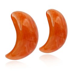 Introducing our stylish Marbled Orange Semi-Hoop Clip-On Earrings, designed to add a vibrant pop of color to your jewelry collection and wardrobe. These earrings are not only eye-catching but also comfortable to wear, making them a versatile and fun accessory for any occasion. Crafted with marbled orange tones, these semi-hoop earrings bring a unique and lively element to your ensemble. The marbled pattern adds depth and texture, creating a statement piece that stands out with its bold color. Th Zodiac Gifts, Artisan Gift, Long Pendant, Handmade Artisan, Free Jewelry, Inspirational Gifts, Couple Gifts, Sales Gifts, Timeless Pieces