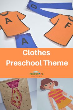 clothes preschool theme for preschool and homeschool