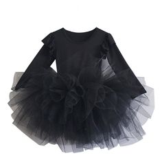 So pretty and fluffy! Long sleeve dress with ruffle shoulders and tulle skirt. Perfect for events, parties, holidays, and birthdays. Available in 7 different colors. Available in sizes S-XXXL; 6mos-10Y. Good things take time. This gorgeous dress ships directly from our overseas warehouse and will arrive to you in about 10-15 business days. Paloma Dress, Princess Dance, Puffy Dresses, Dance Clothes, Ballet Dress, Tutus For Girls, Girl Falling, Tutu Dress