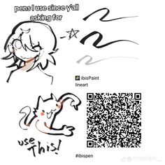 a qr code is shown with an image of a dog and the text, pans uses since y'all asking it for