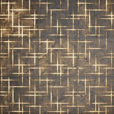 an abstract pattern with gold lines on a black marble background that looks like it has been made out of squares and rectangles