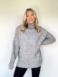 HF23F737 charcoal sweater HYFVE Square Sweater, Trendy Boutique Clothing, Brunch Date, Elevated Style, Trendy Boutique, Fashion Marketing, The Times, New Trends, The Chic