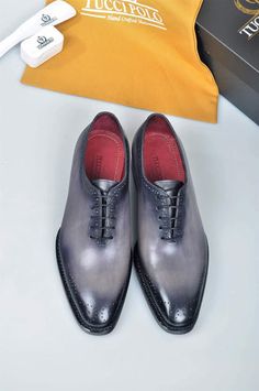 Tuccipolo gray alessandro wholecut handmade luxury handwelted oxford i Custom Made Shoes, Mens Luxury, Goodyear Welt, Shoes Leather, Exquisite Design, Italian Leather, Design Shop, Designer Shoes, Dress Shoes Men