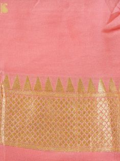 An exclusive Georgette saree from Khinkhwab's birds of paradise collection. Add a dash of your favorite color to your ethnic look with this beautiful Banarasi Handloom Saree, made of Georgette silk, with the illustrious bird's motifs weave. Jaal weave is inherent to Banarasi weaving and this saree is the epitome of the craftsmanship of the renowned weavers of Banaras. Handloom Pre-draped Saree For Eid, Festive Pre-draped Saree In Cotton Silk With Traditional Patterns, Cotton Silk Salwar Kameez For Traditional Ceremonies, Slub Silk Dupatta With Zari Weaving, Gold Cotton Silk Saree With Traditional Patterns, Handloom Pashmina Shawl For Eid, Pashmina Shawl With Pallu For Eid, Raw Silk Pashmina Shawl With Traditional Patterns, Slub Silk Salwar Kameez With Zari Weaving For Festivals