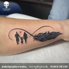 TashanTattoo
AshokTattooWala
S.20. Tirupati plaza
Opp. New bus stand
Near gd modi collage
Palanpur (gujrat)
9586697547
9687533310 Mom Dad Daughter Tattoo, Feather Infinity Tattoo Design, Girls Hand Tattoos, Mom And Dad Tattoo For Daughter, Tattoos Dedicated To Parents, Dad Mom Tattoo, Tattoo For Mom And Dad, Tattoo Ideas Couples, Tattoo Mom Dad