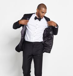 Shawl Collar Tuxedo | The Black Tux Timeless Black Winter Suits, Black Timeless Winter Suit, Classic Suits For Black-tie Winter Events, Classic Tuxedo For Winter Black-tie Events, Classic Tuxedo For Black-tie Events In Winter, Classic Winter Tuxedo For Black-tie Events, Classic Fall Tuxedo For Formal Occasions, Classic Black Tie Winter Outerwear, Elegant Suits For Black-tie Events In Fall