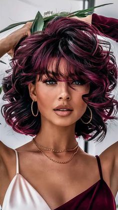 Ombre Fall Hair Color, Redhead Curly Hair, Cola Hair Color, Hair Color Ideas For 2023, Cola Hair, Fall Hair Color Ideas, Trendy Shades, Hot Hair Colors, Champagne Blonde