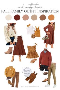 an image of fall family outfit inspiration