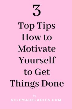 You have set yourself BIG goals, and now you are ready to achieve your goals? Then you need to take action! You need to learn how to motivate yourself to get things done, how to motivate yourself every day. Because the motivation to get things done is crucial for your success, learn here, how to motivate yourself to be productive and get things done. personal growth, self improvement tips, personal growth for women, personal development tips, goal setting and goal achieving tips Motivate Myself, Highest Vibration, How To Motivate, Quotes By Genres, Lack Of Motivation, Get Things Done, Law Of Attraction Quotes, Ask Yourself