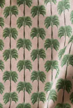 Palma is our homage to the majestic Royale Palm, a native treasure of Colombia, Venezuela, and Trinidad and Tobago. These grand palm trees form a simple yet enchanting pattern that conjure dreams of opulent adventures in faraway lands. Available in three colours, Bay, Flamingo and Sand. About the DesignDesign - Little PalmaColour - FlamingoPrint Method - Digital Pattern repeat approx. (cm) - h13.5 w52 (Straight match up)About the FabricFabric available by the metre in a printed width of approx. 134cmFFabric type - Pure LinenWeight - 250gsmComposition - 100% LinenRub count - 10,000+Care instructions - Dry clean onlyPlace of Manufacturing - UKCustom Size | Commercial GradeFire treatment available on requestPlease contact hello@deusexgardenia.com.Delivery TimesPrinted to order, please allow 3 Pattern Repeat, Home Wallpaper, Pitcairn Islands, Equatorial Guinea, Three Color, Mauritius, British Indian Ocean Territory, The Conjuring, Trinidad