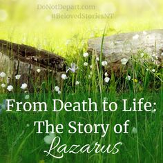 From Death to Life: The Story of Lazarus. Read more at DoNotDepart.com #BelovedStoriesNT Raising Lazarus From The Dead Craft, The Raising Of Lazarus, The Last Days Of Judas Iscariot Quotes, The Last Days Of Judas Iscariot, Lazarus Rising, Man Looking Up, Spiritual Lessons, Father Abraham, Poor Man