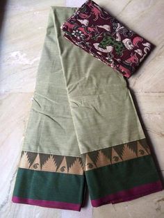 Handloom cotton saree Official Wear, Handloom Cotton Saree, Cotton Sarees Handloom, Sarees For Girls, New Blouse Designs, Saree Blouse Patterns