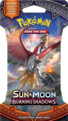 the card game pokemon sun and moon burning shadows