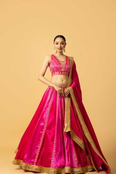 Pink ombré modal satin lehenga with hand embroidered work and lace on dupatta . Hand embroidery consists of cutdana , tiki , zari etc Satin Dupatta For Diwali Reception, Bollywood Satin Dupatta For Reception, Satin Dupatta For Reception Diwali Festival, Bollywood Style Satin Dupatta For Reception, Satin Dupatta For Reception And Festivals, Satin Dupatta For Reception And Diwali, Festivals Satin Dupatta For Reception, Embroidered Satin Sets For Reception, Festival Satin Dupatta For Reception