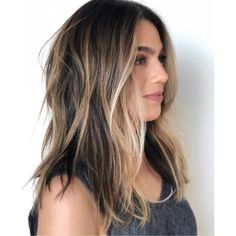 Balayage Ombre Hair, Balayage Ombre, Hair Color Shades, Hair Color For Women, Balayage Brunette, Brown Hair With Highlights