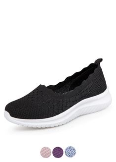 Breathable Slip-on Sneakers With Round Toe, Comfortable Breathable Flat Slip-on Sneakers, Breathable Slip-ons With Round Toe, Breathable Slip-on Flat Sneakers, Breathable Flat Slip-on Sneakers, Comfortable Slip-on Sneakers With Breathable Mesh And Round Toe, Casual Loafers With Arch Support And Flat Heel, Slip-on Mesh Walking Shoes, Mesh Slip-on Walking Shoes