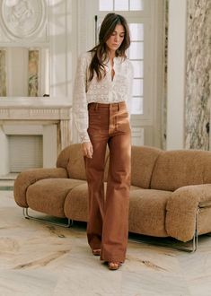 Sezane Work Outfit, Boho Business, Chique Outfit, Style 2023, Modieuze Outfits, Mode Inspo, Business Casual Outfits, Mode Vintage