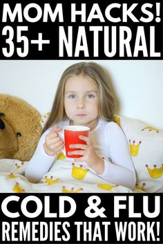 Looking for natural remedies for sore throats, coughs, colds and flus, and tummy bugs to help you survive cold and flu season with your sanity in check? Perfect for kids, we’ve got over 35 at home remedies to help boost your immune system and feel better fast. Whether you have a stuffy nose, sinus pain, chest congestion, headache, fever, chills, nausea, or diarrhea, you will be amazed at what a little raw honey, milk, ginger, cayenne pepper, and wet socks can do! Chest Congestion Remedies, Congestion Remedies, Sinus Pain, Congestion Relief, Chest Congestion, Cold Cough, Stuffy Nose, Boost Your Immune System, Cough Remedies