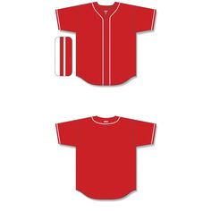 Colors: Red, White Fabrics: Proflex Knitted Features: Moisture Wicking Neck and Sleeve Braid Sizing: BA5500-CIN698 Red Casual Short Sleeve Jersey, Red Crew Neck Top With Buttons, Cincinnati Reds, Baseball Jersey, Baseball Jerseys, White Fabrics, Cincinnati, Moisture Wicking, Red White