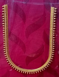 Simple Work On Blouse Designs, Blouse Neck Aari Designs, Blouse Back Neck Aari Designs, Simple Ariwork Blouse Design, Simple Hand Aari Work Designs, Aari Simple Neck Design, Simple Aari Neck Designs For Blouses, Arri Work Blouse Designs Wedding, Wark Design Blouse