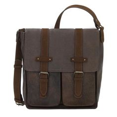 The Jaime Messenger by TrueLu Western Accessories, Brown Shoulder Bag