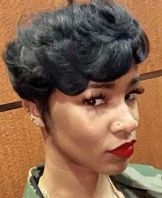 Hair Inspo Short, My 24th Birthday, Mushroom Cut, Women Pixie Haircut, Asian Baddie, Soft Woman, Hot Hairstyles, Black Bob Hairstyles, Natural Hair Hairstyles