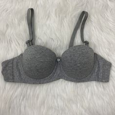 New Shein Large Gray Adjustable Strap Padded Underwire Bra. New Shein Gray Large Bra. This Item Is New, Never Worn, But Please Note Their Bras Do Not Come With Tags Attached. Size Is Largelikely To Fit A C Cup. Please Message With Any Questions Beforehand As We Cannot Accept Returns On This Item. Gray Underwire Bra With Padded Cups, Large Bra, Sleep Wear, C Cup, Underwire Bra, Pumpkin Patch, Women's Intimates, Adjustable Straps, Sleep