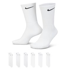 Men's Nike 6-Pack Everyday Cushioned Crew Training Socks Nike Skateboarding, Foot Exercises, Nike Pro Women, Nike Socks, Skateboarder, Latest Sneakers, Nike Store, Man Running, Shoes Nike