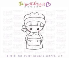 the sweet designs shoppeie's logo is shown in front of a white background